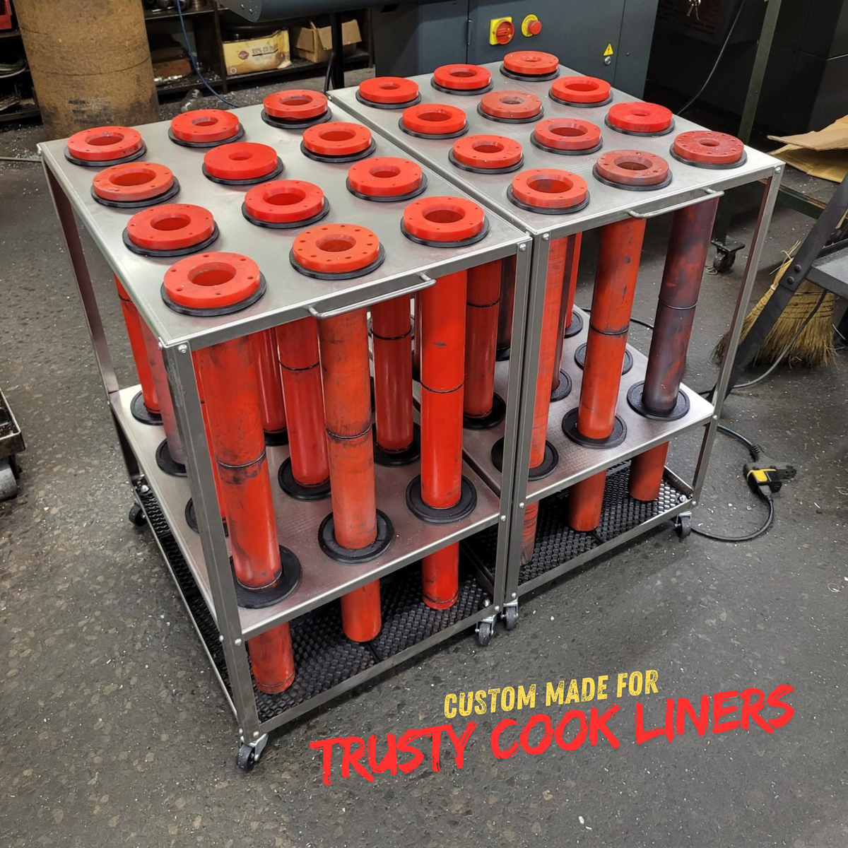 Array Spindle Storage Kit Spindle Liner Storage Carts – Nub Tools